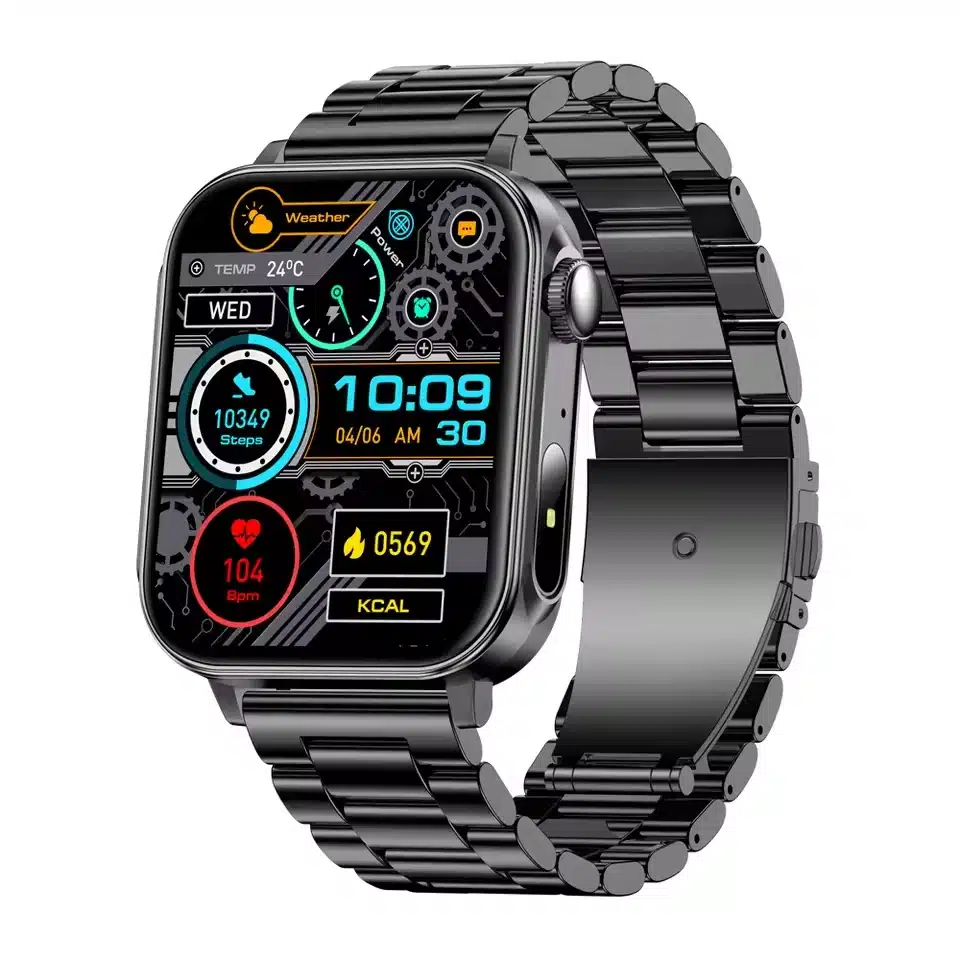 Colmi P80 Dual Strap(Silicon+Metal) Smartwatch Colmi P80 Dual Strap(Silicon+Metal) Smartwatch - Image 1